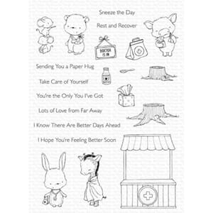 MFT: SY Feel Better Clear Stamps, 6x8 inch
