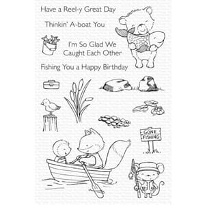 MFT: Reel-y Great Day Clear Stamps, 4x6 inch