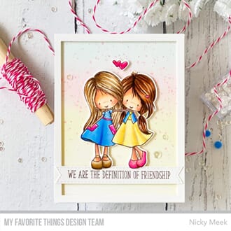 MFT:Definition Of Friendship Stamps, 4x4 inch