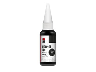 Marabu Alcohol Ink - Black, 20 ml