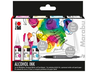 Marabu Alcohol - Flower Ink Set