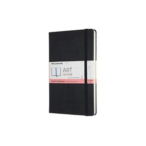 Molskine Art Bullet Notebook L, black, 120g/m