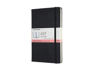 Molskine Art Bullet Notebook L, black, 120g/m