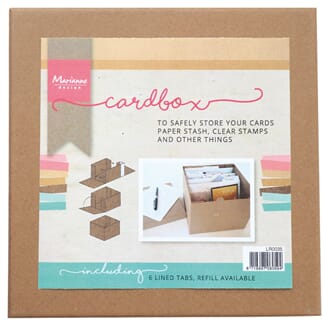 Marianne Design - Cardbox with Tab, str 22,5x22,5x16,5 cm