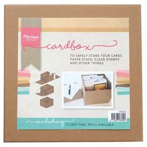 Marianne Design - Cardbox with Tab, str 22,5x22,5x16,5 cm