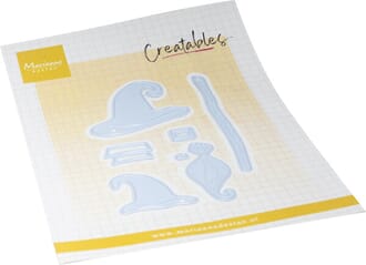 Marianne Design - Creatables Witch Hat & Broomstick