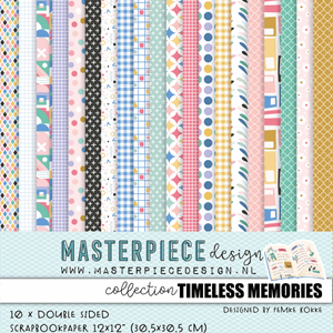 Masterpiece - Timeless Memories 12x12 Inch Paper Collection