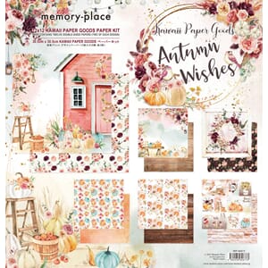 Kawaii Paper - Autumn Wishes 12x12 Inch Paper Pack