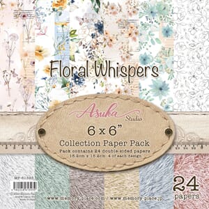 Memory Place - Floral Whispers 6x6 Inch Paper Pack