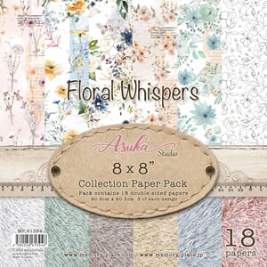Memory Place - Floral Whispers 8x8 Inch Paper Pack