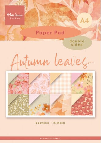 Marianne Design - Autumn Leaves A4 Paper Pad