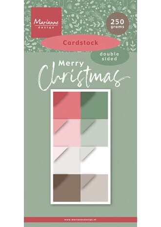 Marianne Design - Merry Christmas 15x30cm Cardstock