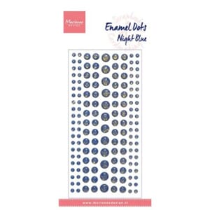 Marianne Design - Night Blue Glitter Enamel Dots Duotone