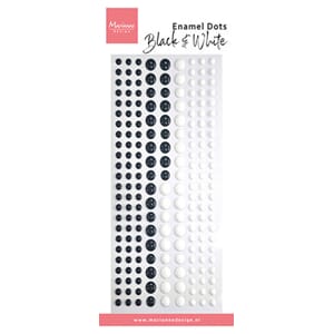 Marianne Design - Black & White Enamel Dots Duotone