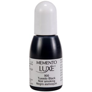 Memento Luxe Tuxedo Black Ink Refill .5oz