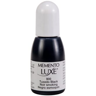 Memento Luxe Tuxedo Black Ink Refill .5oz
