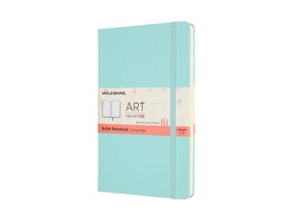 Moleskine - Aquamarine Art Bullet Notebook L, 120g/m