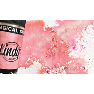 Lindy's Stamp Gang - Alpine Ice Rose Magical Shaker
