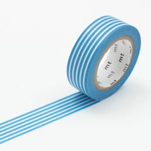 MT Washitape Border Sky Blue, 1 rull