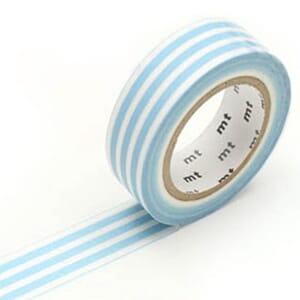 MT Washitape Border Ice, 1 rull