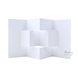 Mintay - White Basic Screen Card Base