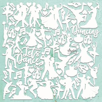 Mintay - Dance Chippies Decor 12x12 Inch