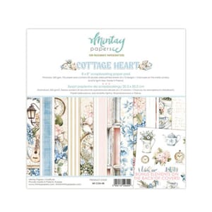 Mintay - Cottage Heart 8x8 Inch Scrapbooking Paper Pad