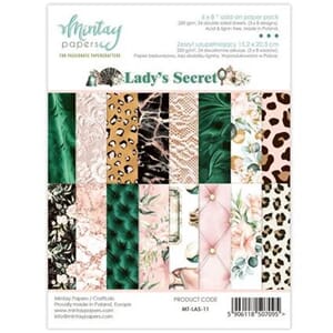 Mintay - Lady's Secret 6x8 Inch Add-On Paper Pack