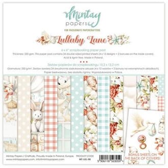 Mintay - Lullaby Lane 6x6 Inch Scrapbooking Paper Pad
