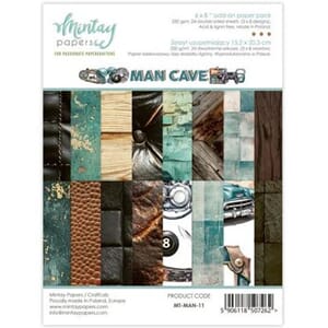 Mintay - Man Cave 6x8 Inch Add-On Paper Pack
