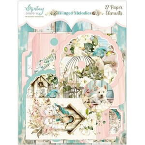 Mintay - Winged Melodies 6x8 Inch Paper Elements