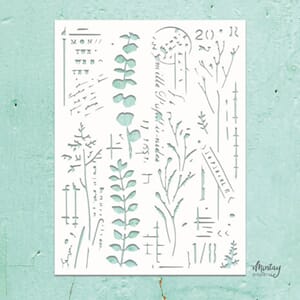 Mintay - Kreativa Stencil 6x8 Inch Mixed 9