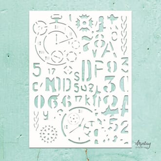 Mintay - Kreativa Stencil 6x8 Inch Mixed 10