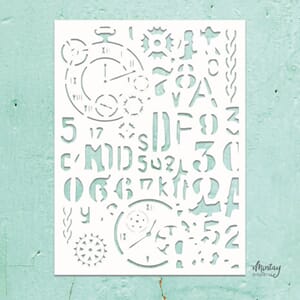 Mintay - Kreativa Stencil 6x8 Inch Mixed 10