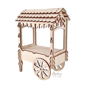 Mintay - Cart Woodies Decor