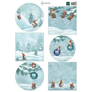 Marianne Design - Gnomes A4 Sheet