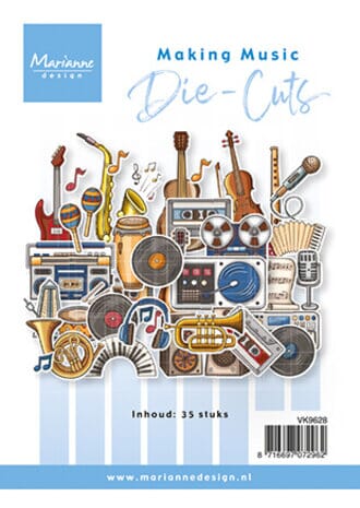 Marianne Design - Making Music Die-cuts