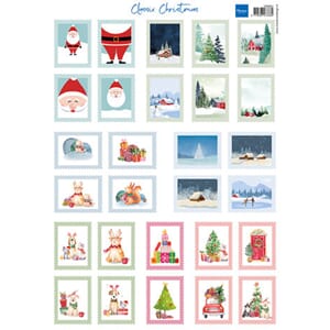 Marianne Design - Stamps Classic Christmas Decoupage Sheet