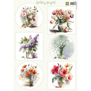Marianne Design - Birthday Bouquets Motivark