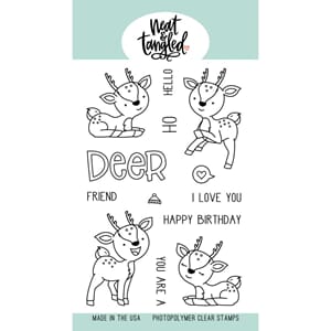 Neat & Tangled: Oh Deer Clear Stamps, 4x6 inch