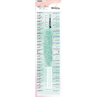 Studio Light: Karin Joan Blooming Collection Letterliner A4