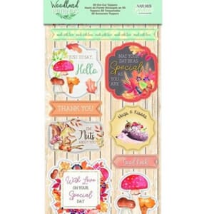 Crafters Comp. - Woodland Friends 3D Die-Cut Toppers
