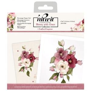 Crafter's Companion Bloom with Grace 6x6 Inch Die-Cut Pad