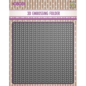 Nellie Snellen - Knitting 3D Embossing Folder