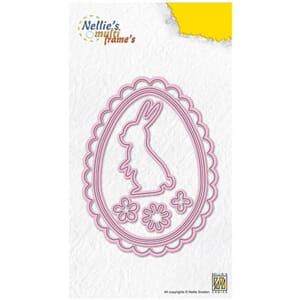 Nellie Snellen - Easter Bunny Egg Frame Dies