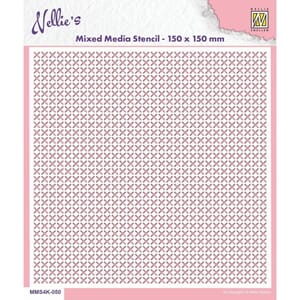 Nellie Snellen - Christmas Knit Mixed Media Stencil