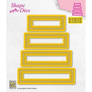 Nellie Snellen - Shape Dies Set of 4 Tags 2