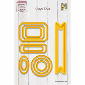 Nellie Snellen - Labels Shape Die Planner