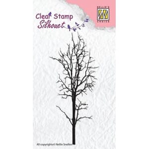 Nellie Snellen - Tree 1 Silhouette Clear Stamps
