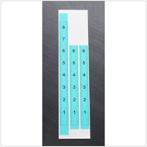 Misti: Original Misti Turquoise Stickers, 1/Pkg